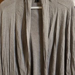 XL Worthington long gray sweater